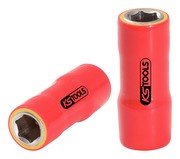 KS Tools 117.1410 1/4 inch Insulated Socket, 10 mm KS Tools 117.1410 1/4 inch Insulated Socket, 10 mm