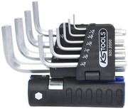 KS Tools 920.2050 Classic 3-in-1 Internal Hexagon Angle Pin Key Set, short, 10-piece KS Tools 920.2050 Classic 3-in-1 Internal Hexagon Angle Pin Key Set, short, 10-piece