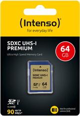 Intenso SD card UHS-I Premium 64GB (3421490) Intenso SD card UHS-I Premium 64GB (3421490)