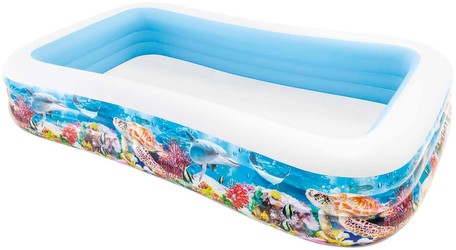 Intex Swimming Center Family Pool Tropical Reef Intex Swimming Center Family Pool Tropical Reef