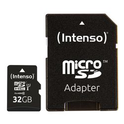 Intenso microSD Card UHS-I Premium 32GB (3423480) Intenso microSD Card UHS-I Premium 32GB (3423480)