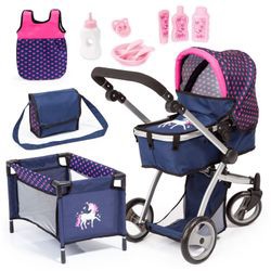 Bayer Design Combination Doll Stroller Mega Bayer Design Combination Doll Stroller Mega