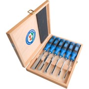Kirschen Chisel set 1008 in wooden box 6-piece Kirschen Chisel set 1008 in wooden box 6-piece