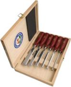Kirschen Chisel set 1003 in wooden box 6-piece (1103000) Kirschen Chisel set 1003 in wooden box 6-piece (1103000)
