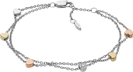 Fossil Tri-Tone Heart JF02854998 Fossil Tri-Tone Heart JF02854998