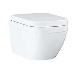 Grohe Euro Ceramic Wall-Mounted Deep Flush Toilet (39554000) Grohe Euro Ceramic Wall-Mounted Deep Flush Toilet (39554000)