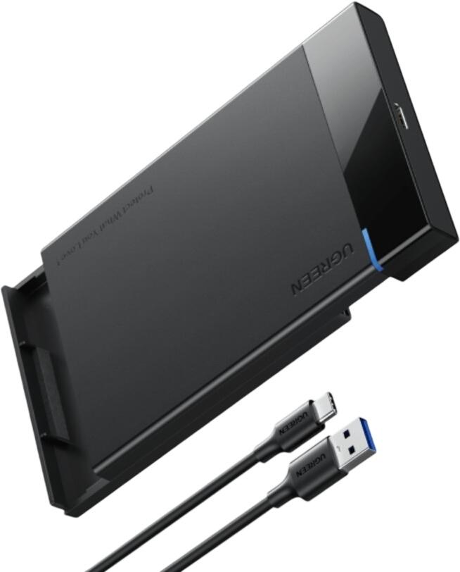 UGREEN 2.5 Inch Hard Drive Enclosure USB C 3.1 Gen 2 to SATA III up to 6 Gbps UGREEN 2.5 Inch Hard Drive Enclosure USB C 3.1 Gen 2 to SATA III up to 6 Gbps