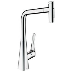 Hansgrohe Metris Select Single-Lever Kitchen Mixer (73816000) Hansgrohe Metris Select Single-Lever Kitchen Mixer (73816000)