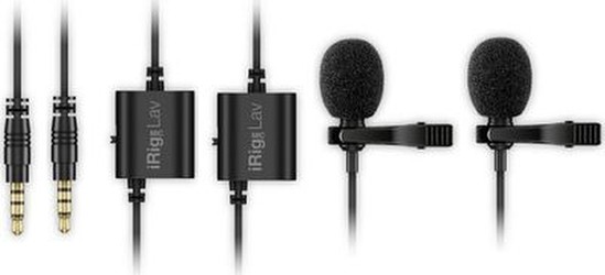 IK Multimedia iRig Mic Lav 2 pack IK Multimedia iRig Mic Lav 2 pack