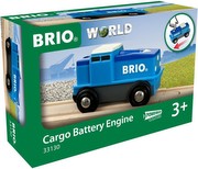 Brio Blue freight locomotive with battery (33130) Brio Blue freight locomotive with battery (33130)