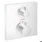 Hansgrohe Ecostat Square Flush-Mounted Thermostat (15714700) Hansgrohe Ecostat Square Flush-Mounted Thermostat (15714700)