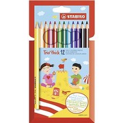 Stabilo Triangular colored pencil Trio thick 12-pack Stabilo Triangular colored pencil Trio thick 12-pack
