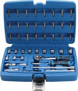 BGS Socket wrench set 6.3 mm 46-piece (2144) BGS Socket wrench set 6.3 mm 46-piece (2144)