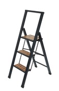 Wenko Aluminum Folding Step Ladder 3-Step (50483100) Wenko Aluminum Folding Step Ladder 3-Step (50483100)