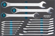 Hazet Ratchet combination wrench set (163-366/18) Hazet Ratchet combination wrench set (163-366/18)