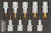 Hazet screwdriver socket set TORX (163-271/9) Hazet screwdriver socket set TORX (163-271/9)