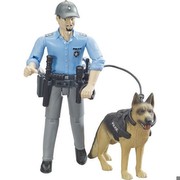 Bruder bworld Police Officer with Dog (62150) Bruder bworld Police Officer with Dog (62150)