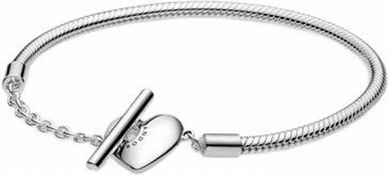 Pandora Moments Heart T-Clasp Link Bracelet 21 cm (599285C00) Pandora Moments Heart T-Clasp Link Bracelet 21 cm (599285C00)