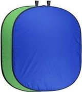 Walimex Pro double pack foldable background green/blue 150 x 210 cm (20731) Walimex Pro double pack foldable background green/blue 150 x 210 cm (20731)