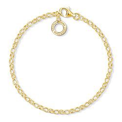 Thomas Sabo Charm bracelet yellow gold 18.5 cm (X0243-413-39) Thomas Sabo Charm bracelet yellow gold 18.5 cm (X0243-413-39)