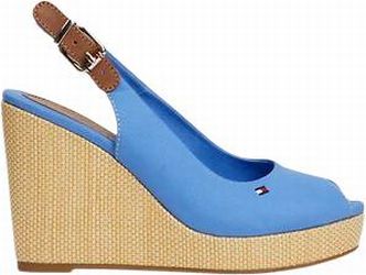 Tommy Hilfiger Iconic Slingback Espadrille High Heel Wedge (FW0FW04789) Tommy Hilfiger Iconic Slingback Espadrille High Heel Wedge (FW0FW04789)