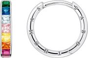 Thomas Sabo Hoop earrings colorful stones pavé silver (CR668-477-7) Thomas Sabo Hoop earrings colorful stones pavé silver (CR668-477-7)