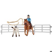 Schleich Farm World - Team Roping with Cowgirl (42577) Schleich Farm World - Team Roping with Cowgirl (42577)