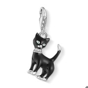 Thomas Sabo Charm pendant cat black (1725-041-11) Thomas Sabo Charm pendant cat black (1725-041-11)
