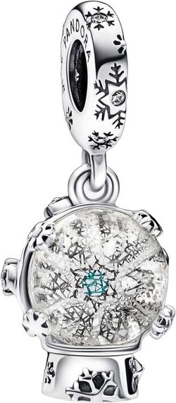 Pandora Snowflake Snow Globe Charm Pendant (792369C01) Pandora Snowflake Snow Globe Charm Pendant (792369C01)