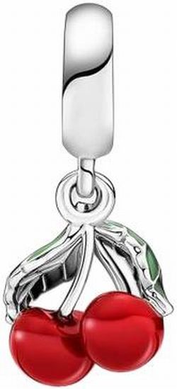 Pandora Asymmetric Cherry Charm Pendant (791583C01) Pandora Asymmetric Cherry Charm Pendant (791583C01)