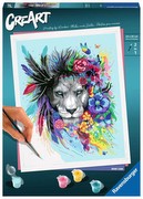 Ravensburger CreArt Boho Lion Ravensburger CreArt Boho Lion