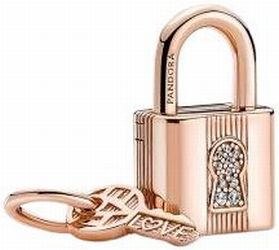 Pandora Padlock and Key Charm Pendant (780088C01) Pandora Padlock and Key Charm Pendant (780088C01)