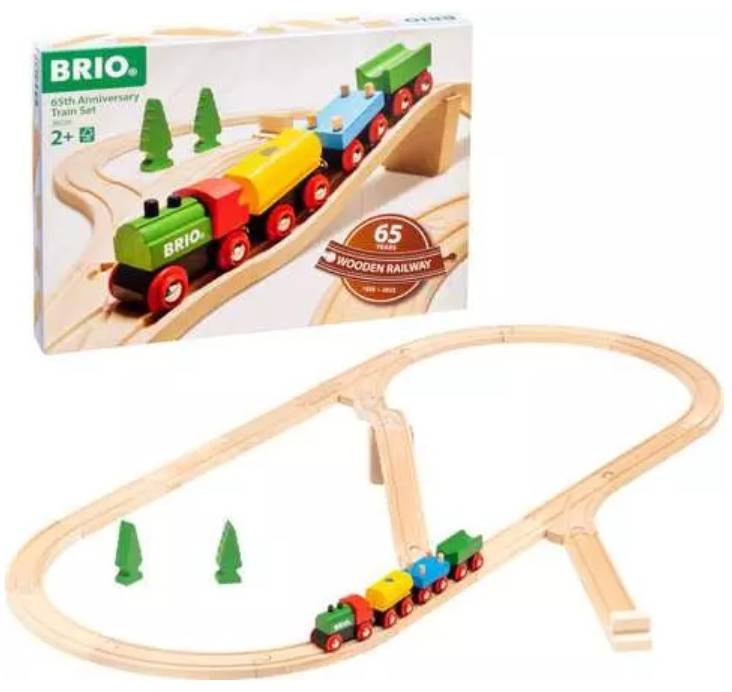 Brio 65 Years Wooden Railway Anniversary Train Set (36036) Brio 65 Years Wooden Railway Anniversary Train Set (36036)