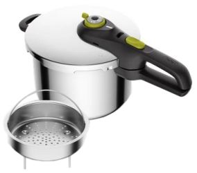 Tefal Secure 5 Neo Pressure Cooker 6L with Basket P2530738 Tefal Secure 5 Neo Pressure Cooker 6L with Basket P2530738