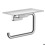Hansgrohe AddStoris Toilet Paper Holder with Shelf (41772000) Hansgrohe AddStoris Toilet Paper Holder with Shelf (41772000)