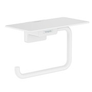 Hansgrohe AddStoris toilet paper holder with shelf (41772700) Hansgrohe AddStoris toilet paper holder with shelf (41772700)