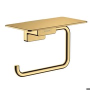 Hansgrohe AddStoris toilet paper holder with shelf Hansgrohe AddStoris toilet paper holder with shelf