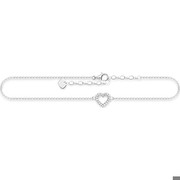 Thomas Sabo Ankle chain heart silver (AK0007-051-14) Thomas Sabo Ankle chain heart silver (AK0007-051-14)