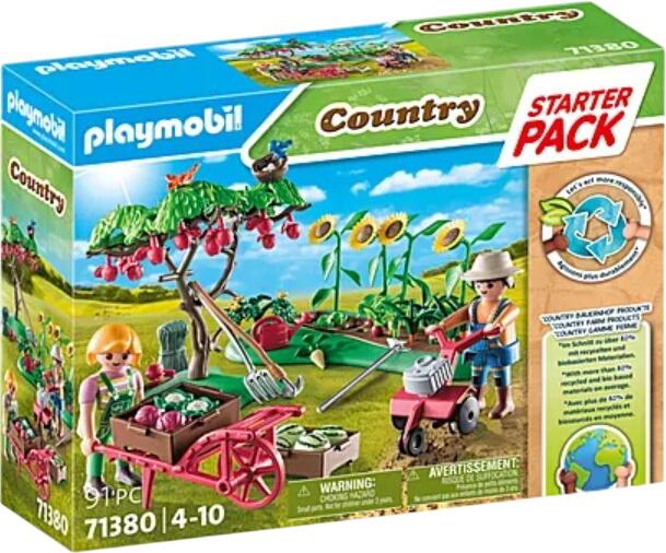 Playmobil Country Starter Pack Farm Vegetable Garden (71380) Playmobil Country Starter Pack Farm Vegetable Garden (71380)