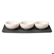 Villeroy & Boch NewMoon dip bowl set 4-piece Villeroy & Boch NewMoon dip bowl set 4-piece