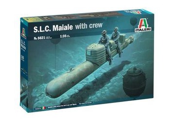 Italeri S.L.C. Maiale with crew (5621) Italeri S.L.C. Maiale with crew (5621)