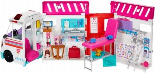 Mattel Barbie 2-in-1 Ambulance Playset (HKT79) Mattel Barbie 2-in-1 Ambulance Playset (HKT79)
