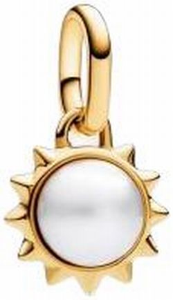 Pandora ME Treated Freshwater Cultured Pearl Sun Mini Charm Pendant (763035C01) Pandora ME Treated Freshwater Cultured Pearl Sun Mini Charm Pendant (763035C01)