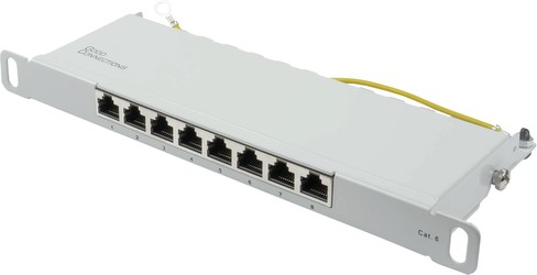 Good Connections Patch panel 10" Cat. 6 8-port (GC-N0123) Good Connections Patch panel 10" Cat. 6 8-port (GC-N0123)