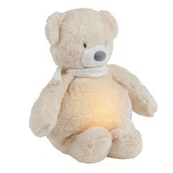 Nattou Night Light Plush Bear Sleepy Nattou Night Light Plush Bear Sleepy