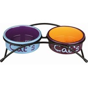 Trixie Bowl Set Eat on Feet 2 x 0.3 l Trixie Bowl Set Eat on Feet 2 x 0.3 l