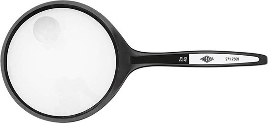 Wedo Round magnifier 2x and 4x magnification (271 7509) Wedo Round magnifier 2x and 4x magnification (271 7509)