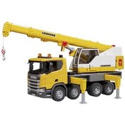 Bruder Scania Super 560R Liebherr Crane Truck with Light & Sound Module (03571) Bruder Scania Super 560R Liebherr Crane Truck with Light & Sound Module (03571)