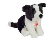 Hermann Teddy Border Collie Puppy Sitting 25 cm Hermann Teddy Border Collie Puppy Sitting 25 cm