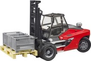 Bruder Linde HT160D Forklift with Pallet and 3 Mesh Boxes (02513) Bruder Linde HT160D Forklift with Pallet and 3 Mesh Boxes (02513)